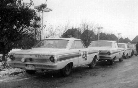 Bo Ljungfeldt i Fergus Sager – Ford Falcon Sprint Futura.