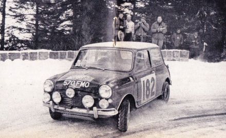 Timo Mäkinen i Patrick Vanson – BMC Mini Cooper S.