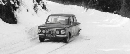 Stanislas Motte i Jean Marie Buyssens – NSU Prinz 4.