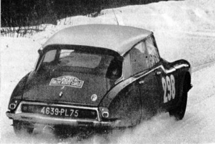 Rene Trautmann i Alexis Chabert – Citroen DS 19.