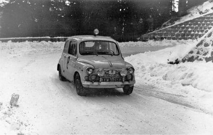 Longin Bielak i Sobiesław Zasada – Fiat Abarth 1000.