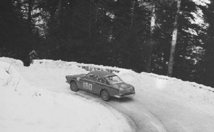 Hugues Hazard i Andre Bouly – Lancia Flavia coupe.