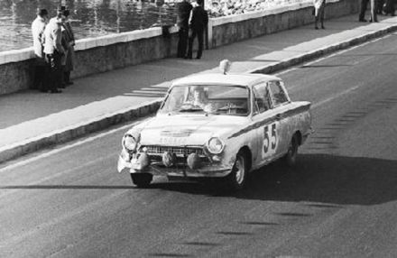 Bengt Söderström i Bo Ohlsson – Ford Lotus Cortina.
