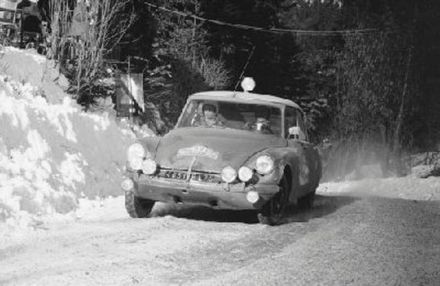 John Unnerud i Ole Marius Stamnes – Citroen DS 19.