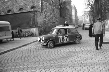 John Thompson i Frank Heys – BMC Mini Cooper S.