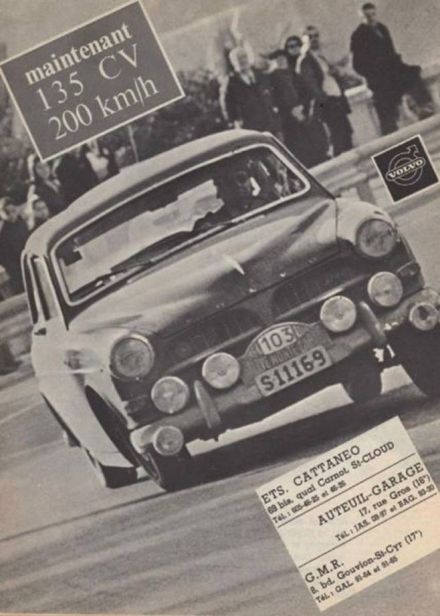 Gunnar Bengtsson i Gunnar Asplund – Volvo 122.