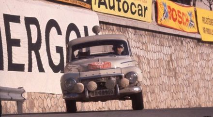 Carl Magnus Skogh i Lennart Berggren – Volvo PV 544.