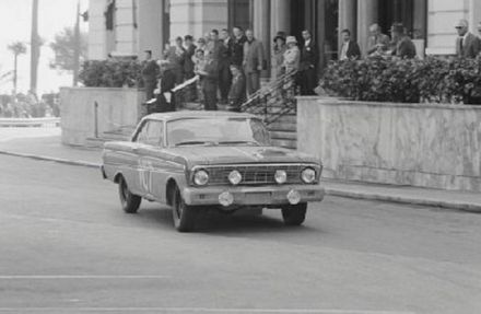 Henri Greder i Martial Delalande – Ford Falcon Sprint.