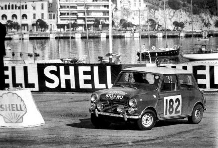 Timo Mäkinen i Patrick Vanson – BMC Mini Cooper S.