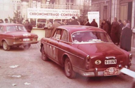 Gunnar Bengtson i Gunnar Asplund – Volvo 122.