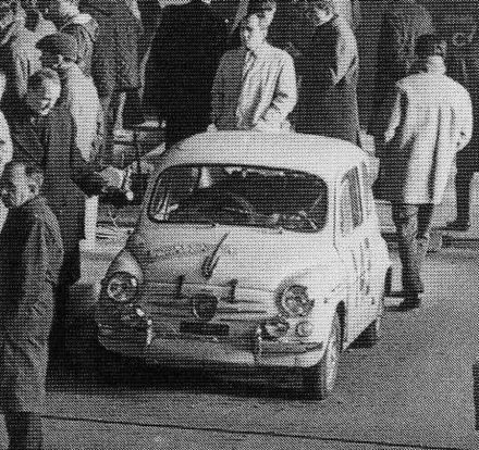 Pierre Maublanc i Mosnier – Fiat Abarth 1000.