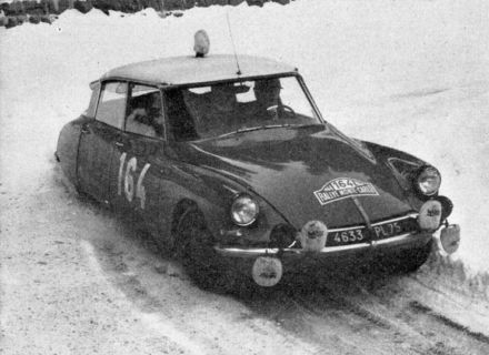 Lucien Bianchi i Jean Claude Ogier – Citroen DS 19.