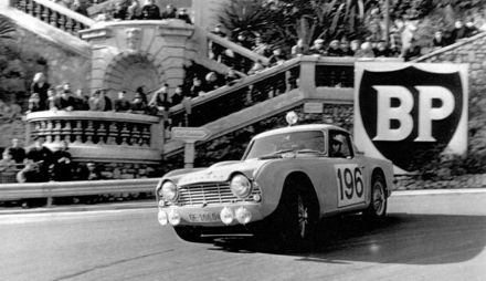 Jean Jacques Thuner i J.M.Gretener – Triumph TR 4.
