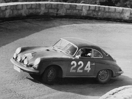 Gunter Klass i Hans Wencher – Porsche Carrera 2 2000GT.