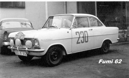 Alfons Schneider i Reinke Maarfeld – Opel Kadett coupe.