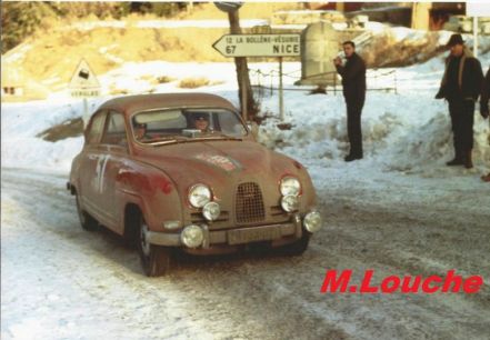 Paul Macchi i Aldo Macchi – Saab 96.