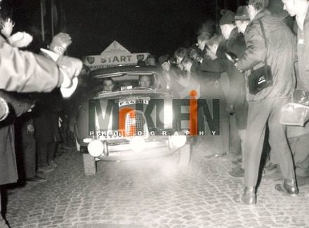   Eric Carlsson i Gunnar Palm – Saab 96.