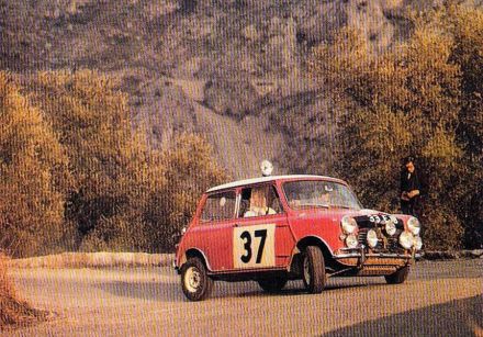 Paddy Hopkirk i Henry Liddon – Morris Cooper S.