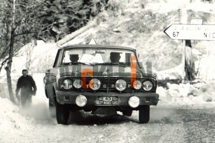 Bjarne Lundberg i Bertil Rehnfelt – Ford Falcon Sprint Futura.