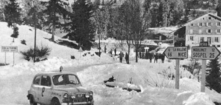 Longin Bielak i Sobiesław Zasada – Fiat Abarth 1000.