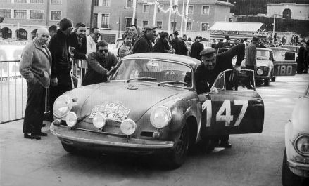 Robert Buchet i Michel Gauvin – Porsche.