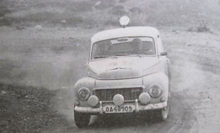 Tom Trana i G.Thermenius – Volvo PV 544.