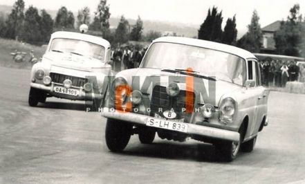 E.Waxenberger i K.Kaiser – Mercedes Benz 220 SE.