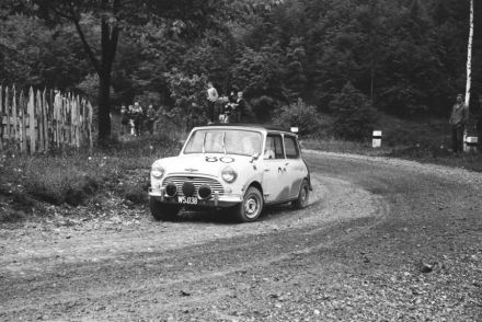 Walter Pöltinger i Ernst Merinsky – Morris Mini Cooper.