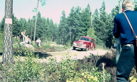 Sven Simonsson i Bengt Stalberg – Volvo PV 544.