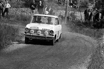 Nils Ragnar Akelund i Ake Sotterman – Opel Kadett.
