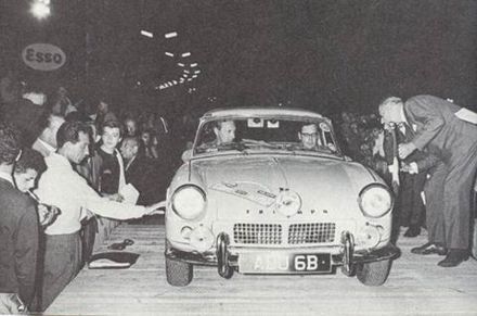 Terry Hunter i Patrick Lier – Triumph Spitfire.