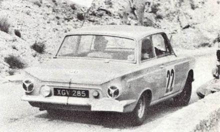 Pat Ozanne – Ford Cortina GT.