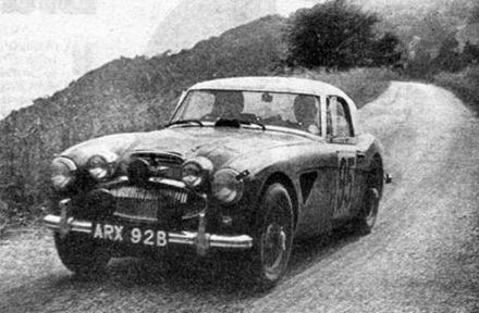 Dan Morley i Erle Morley – Austin Healey 3000.