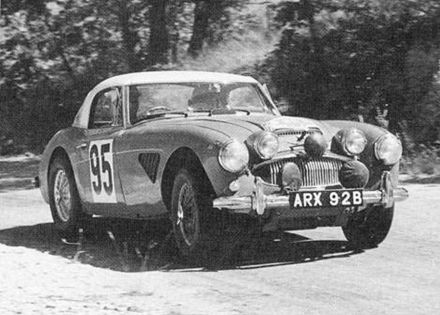 Dan Morley i Erle Morley – Austin Healey 3000.