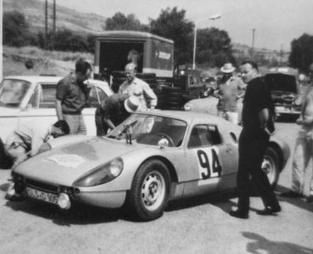 C.Poirot i C.Marbaque – Porsche 904 GTS.