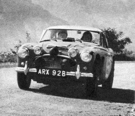 Dan Morley i Erle Morley – Austin Healey 3000.