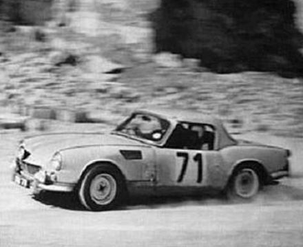 Terry Hunter i Patrick Lier – Triumph Spitfire.