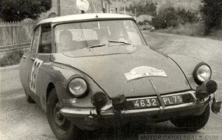 Jean Claude Ogier i Lucette Pointet – Citroen DS 19.