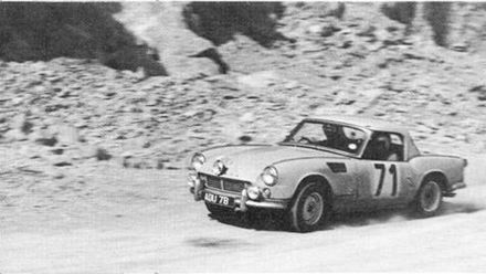 Terry Hunter i Patrick Lier – Triumph Spitfire.