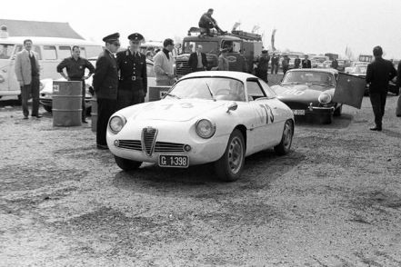 Bruno Martellanz - Alfa Romeo Giulietta Sprint Zagato.