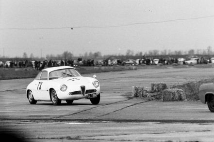 Bruno Martellanz - Alfa Romeo Giulietta Sprint Zagato.