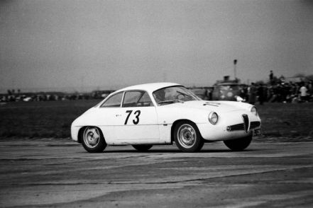 Bruno Martellanz - Alfa Romeo Giulietta Sprint Zagato.