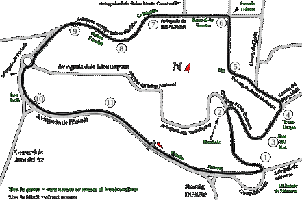 Plan toru