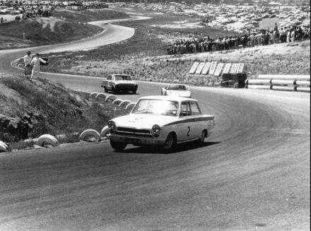 Peter Arundell - Ford Cortina Lotus.