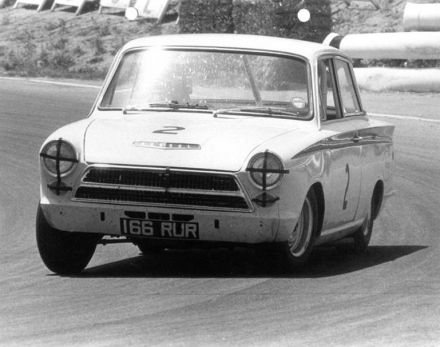 Peter Arundell - Ford Cortina Lotus.