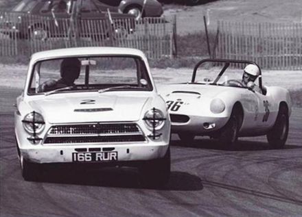 Nr.2.Peter Arundell - Ford Cortina Lotus.