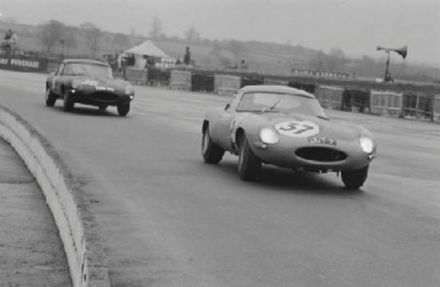 Dick Protheroe – Jaguar E-type Lightweight.