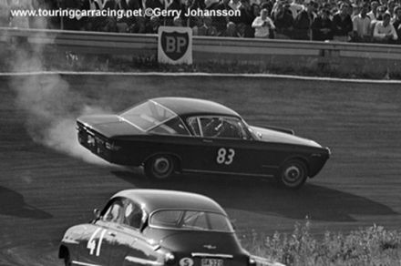 Nr.83. Jan Johansson – Fiat 2300 S coupe, nr.41.Boo Johansson (“Boo Brasta”) – Saab 96 Sport.