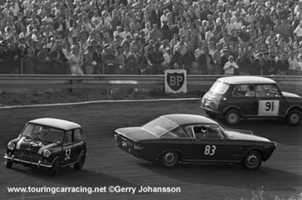 Nr.91.Carl Smet – BMC Mini Cooper S, nr.83.Jan Johansson – Fiat 2300 S coupe, nr.52.Julien Vernaeve – BMC Mini Cooper S.