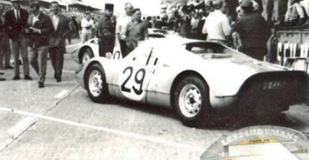 Edgar Barth i Herbert Linge - Porsche 904/8.